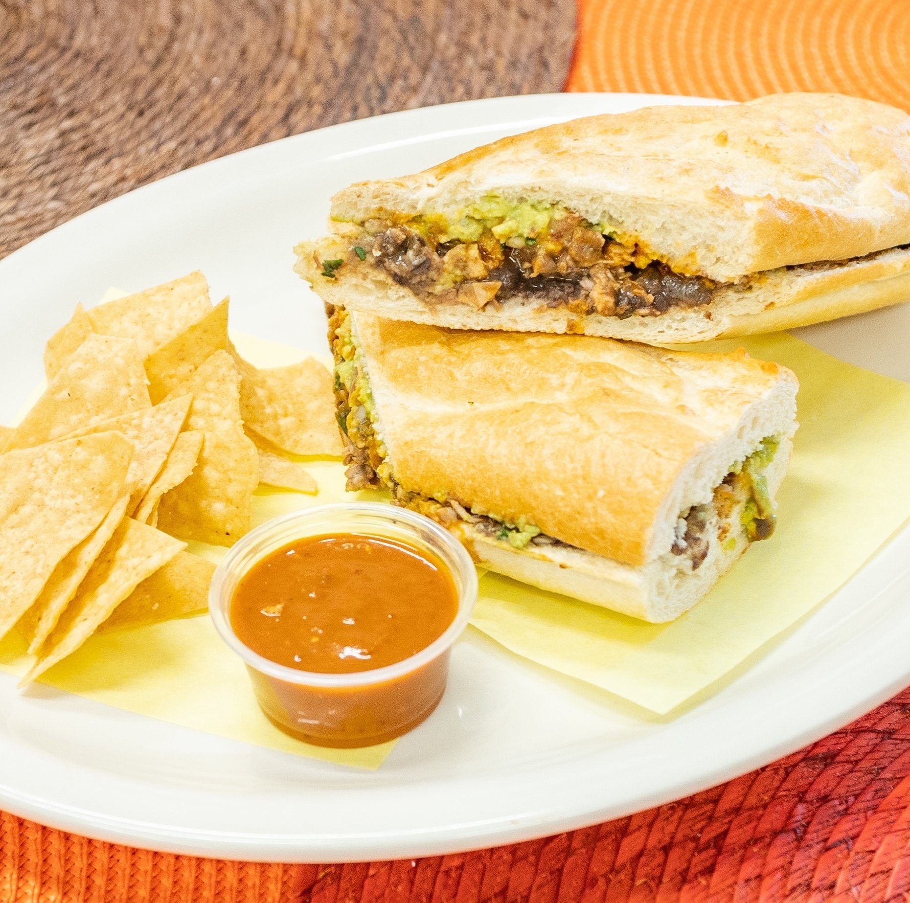 Torta De Carnitas.