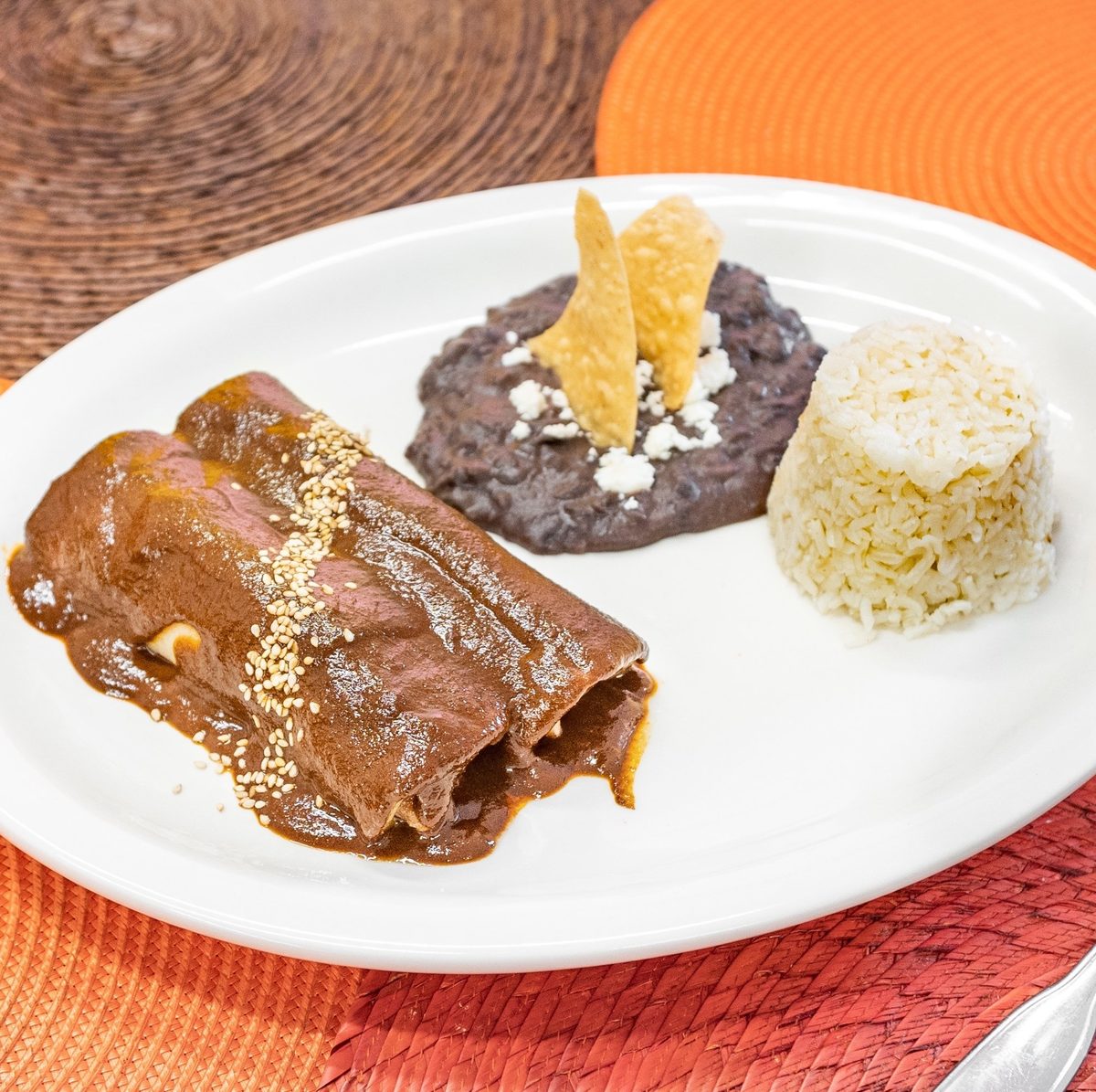 Enchiladas de Mole
