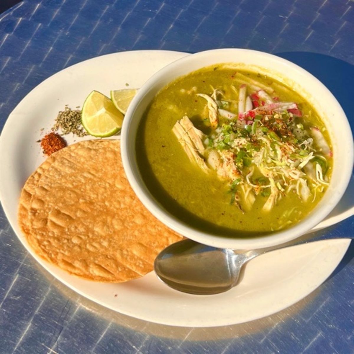 Pozole Verde de Pollo