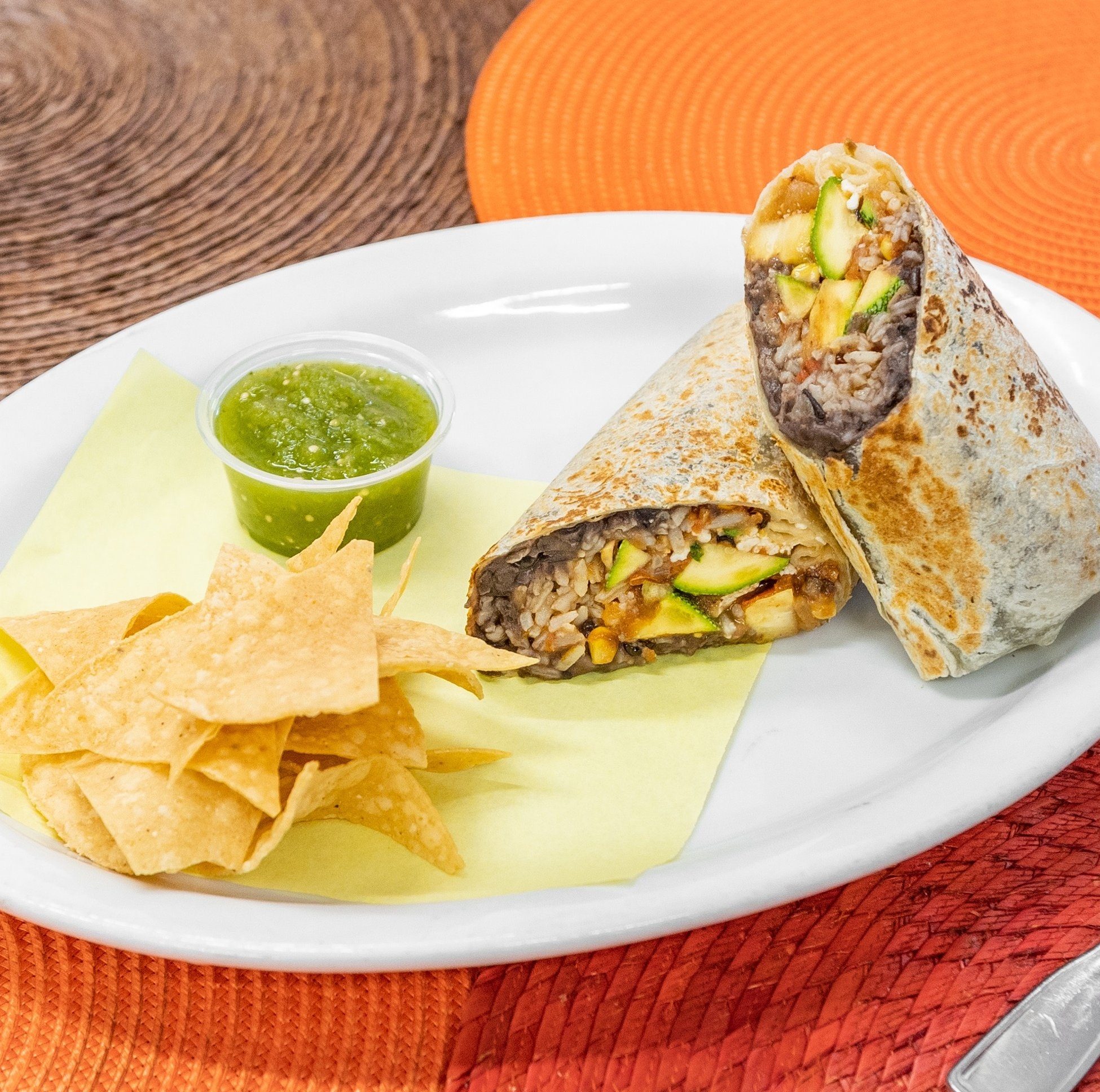 Burrito - Calabacitas.